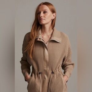 Varley Ribbed Greenfield Jacket in Stucco, sz. Small